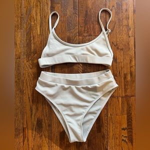 Shein gray bikini size S